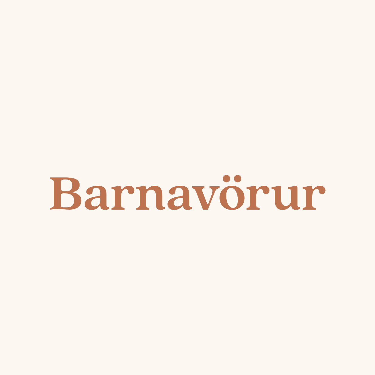 Barnavörur