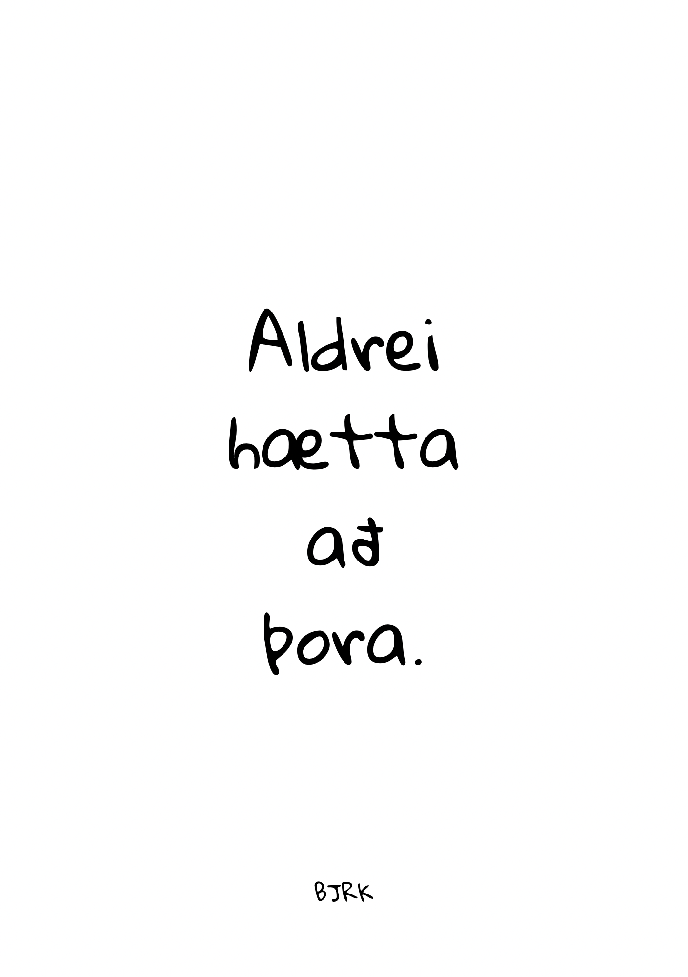 PDF - Aldrei hætta að þora