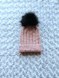 Hraun húfa 6-18 mánaða