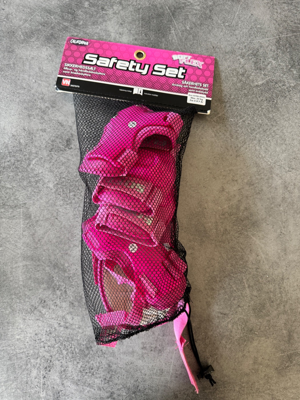 Safety set 3-7ára (max 25kg)