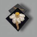 "Daffodil" brooch