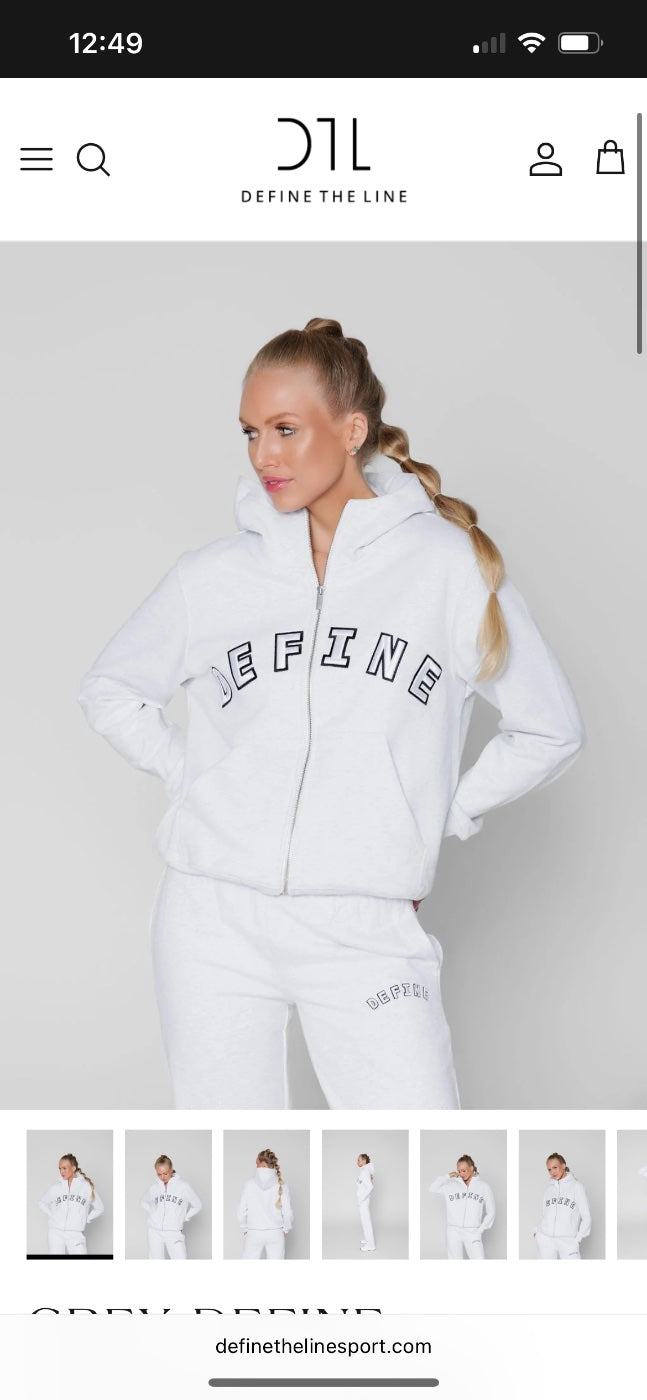 Define the Line premium hoodie